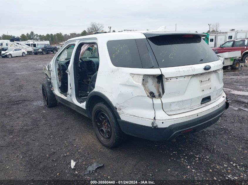 2016 FORD UTILITY POLICE INTERCEPTOR 1FM5K8ARXGGC37068