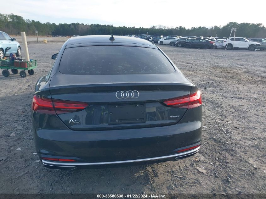 2021 AUDI A5 SPORTBACK PREMIUM 40 TFSI QUATTRO S TRONIC - WAUABCF50MA037484
