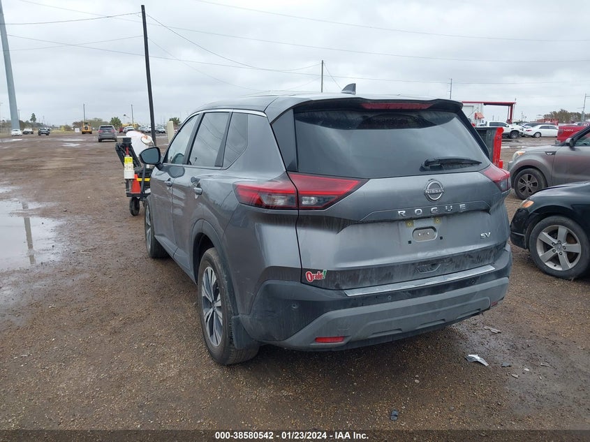VIN JN8BT3BA3PW411847 2023 NISSAN ROGUE SV