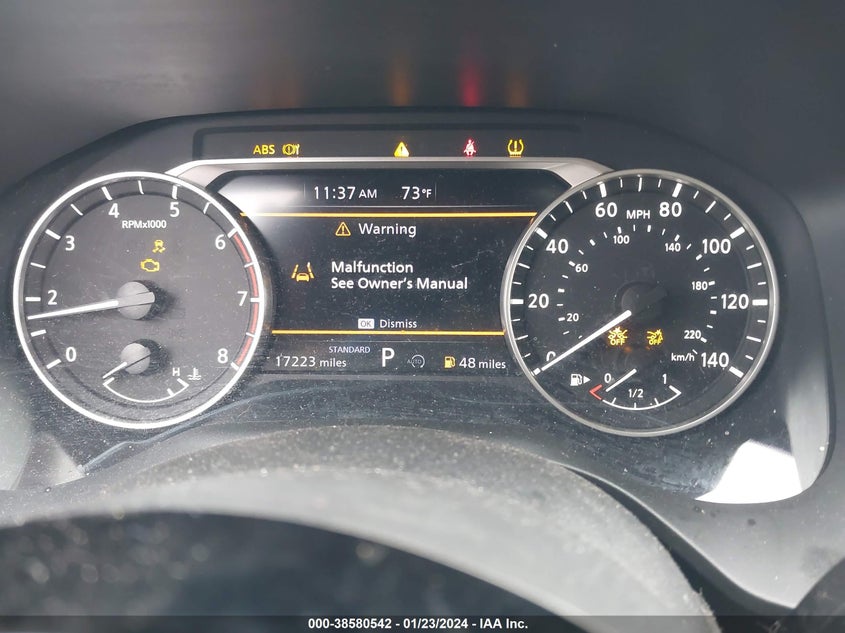 VIN JN8BT3BA3PW411847 2023 NISSAN ROGUE SV