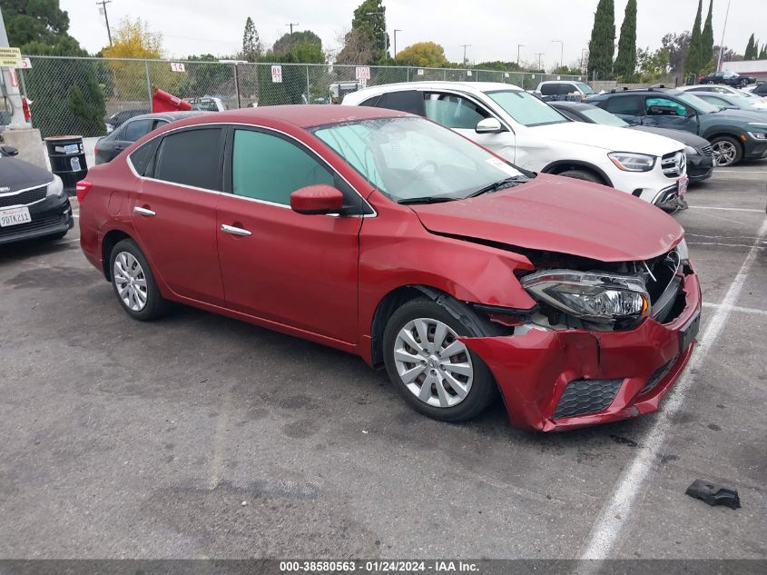 2017 NISSAN SENTRA S/SV/SR/SL - 3N1AB7AP1HY242576