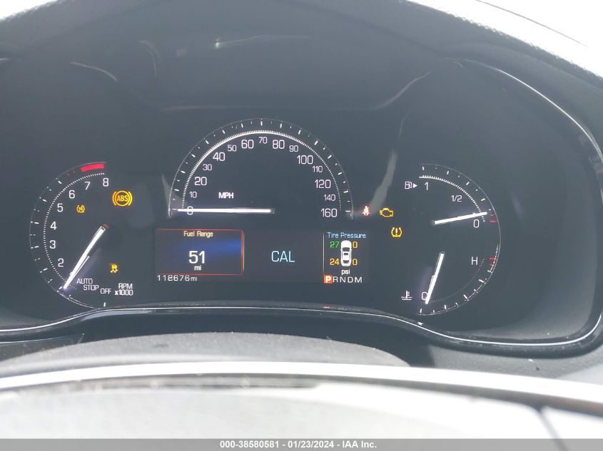 2017 CADILLAC CTS LUXURY - 1G6AR5SS2H0142287