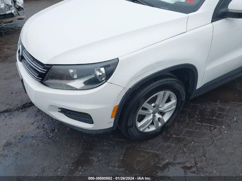 2013 VOLKSWAGEN TIGUAN S - WVGBV3AX4DW602762