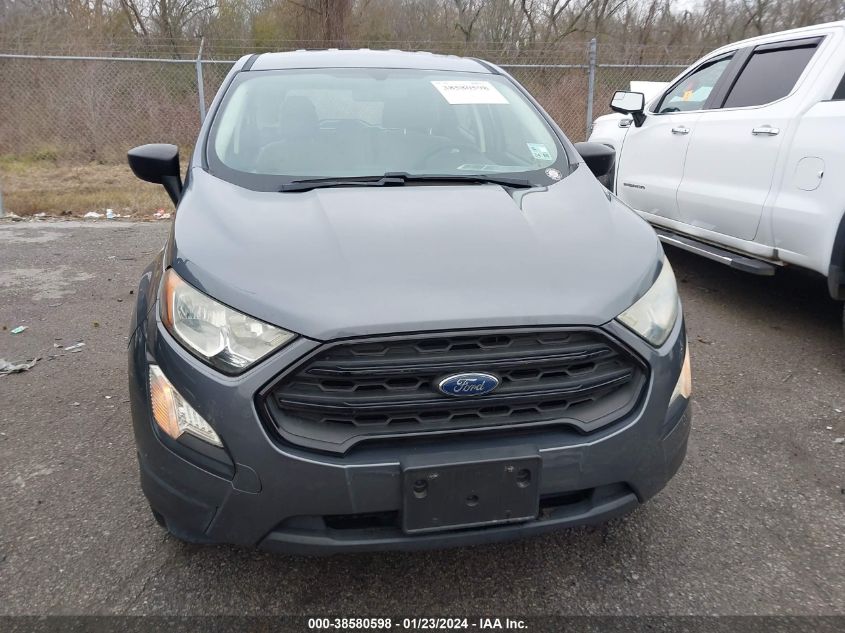 2018 FORD ECOSPORT S - MAJ3P1RE2JC166233