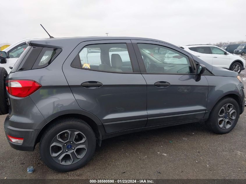 2018 FORD ECOSPORT S - MAJ3P1RE2JC166233
