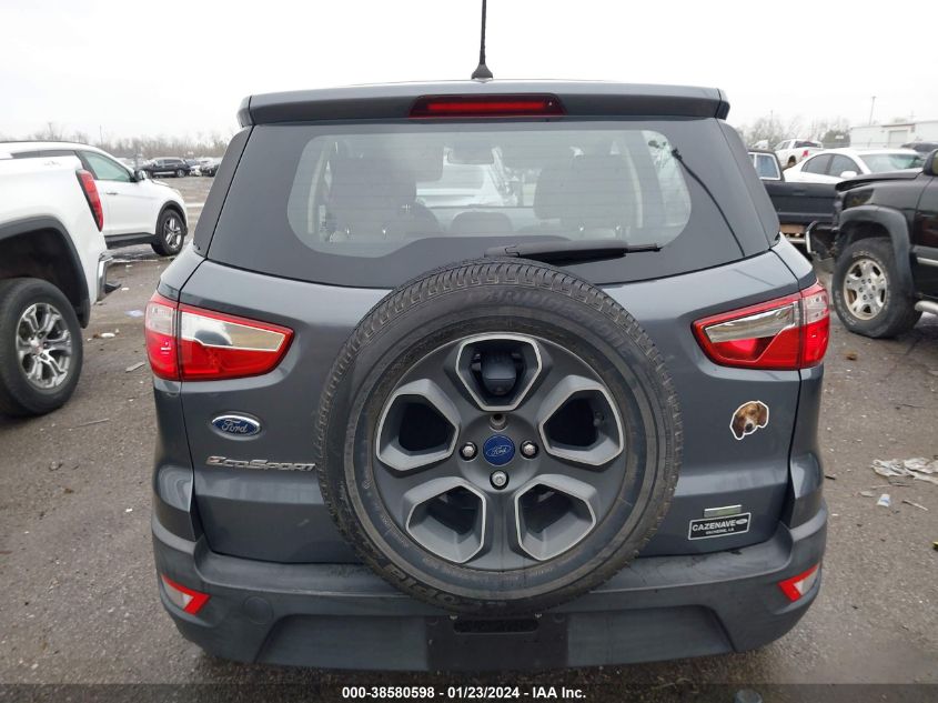 2018 FORD ECOSPORT S - MAJ3P1RE2JC166233