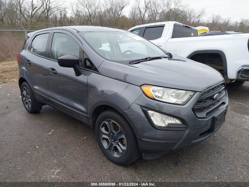 2018 FORD ECOSPORT S - MAJ3P1RE2JC166233