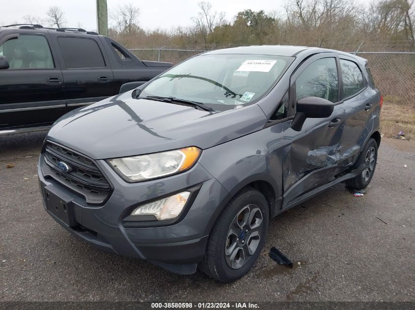 2018 FORD ECOSPORT S - MAJ3P1RE2JC166233