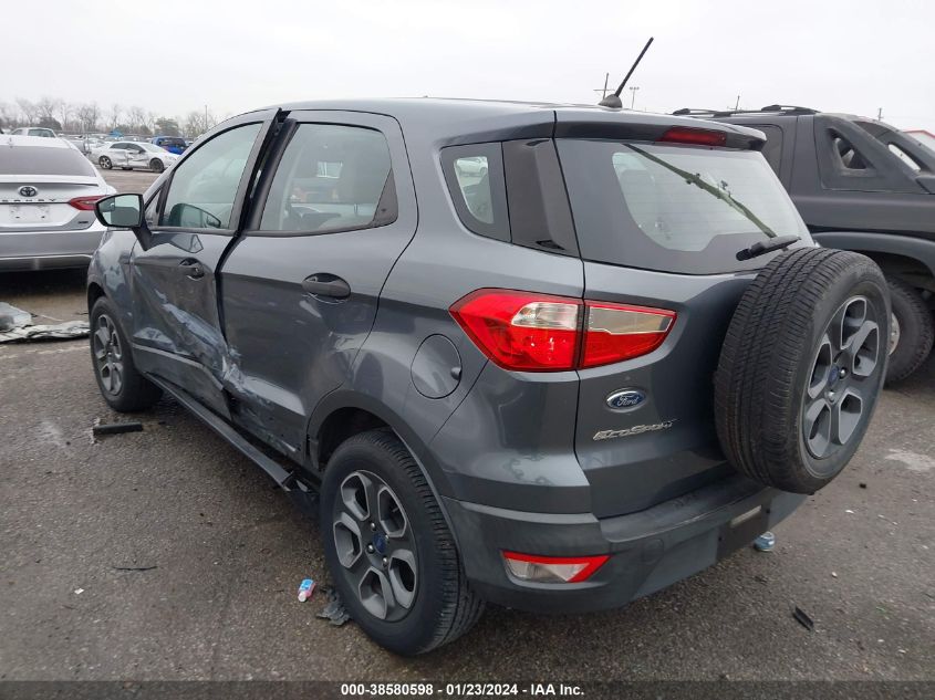 2018 FORD ECOSPORT S - MAJ3P1RE2JC166233