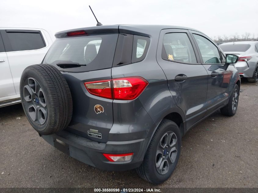 2018 FORD ECOSPORT S - MAJ3P1RE2JC166233