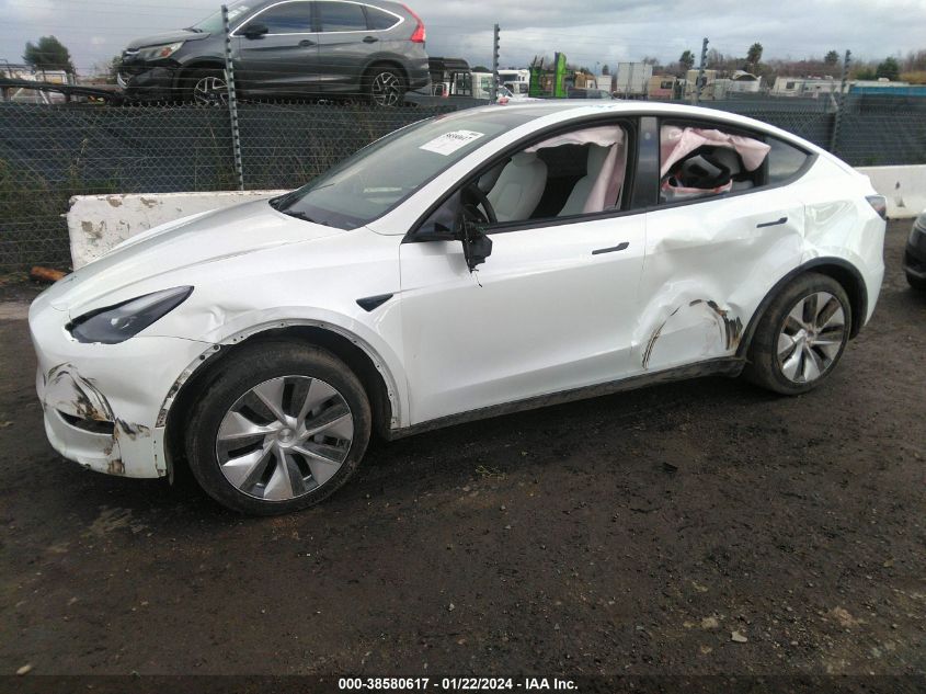 2023 TESLA MODEL Y AWD/LONG RANGE DUAL MOTOR ALL-WHEEL DRIVE - 7SAYGDEE4PF629804