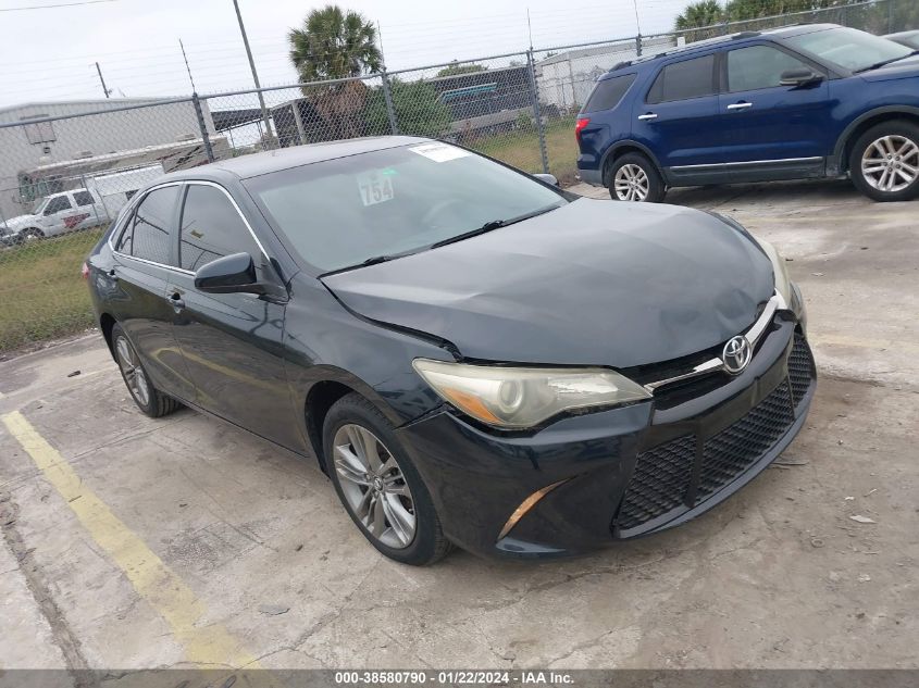 2015 TOYOTA CAMRY SE - 4T1BF1FK2FU050398