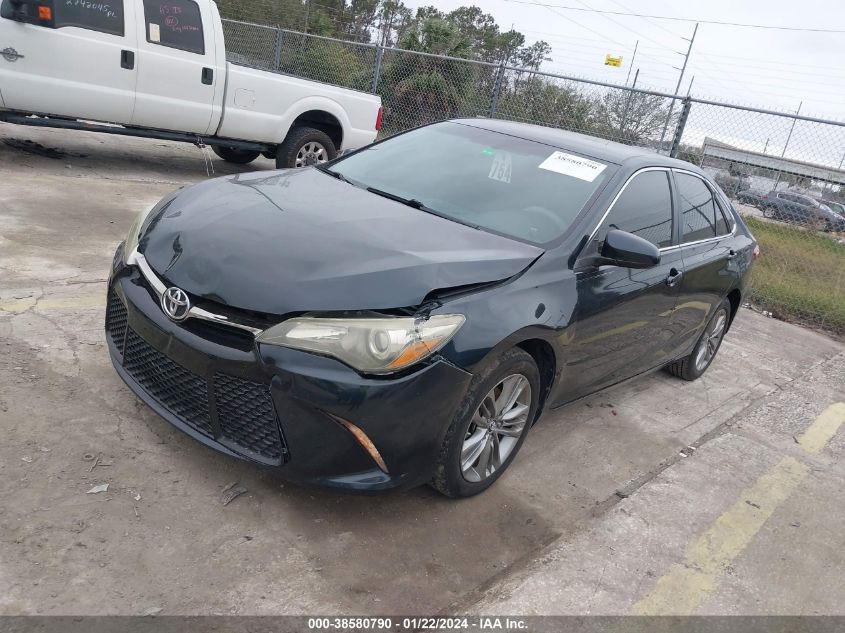 2015 TOYOTA CAMRY SE - 4T1BF1FK2FU050398