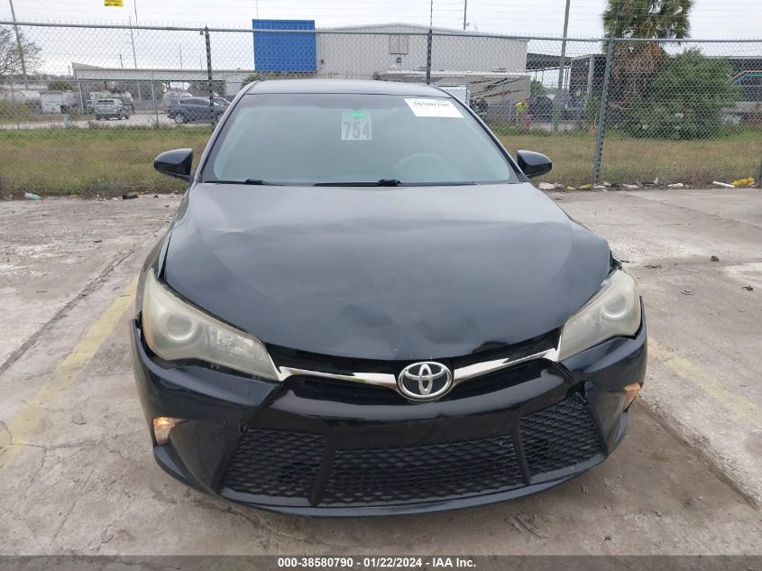 2015 TOYOTA CAMRY SE - 4T1BF1FK2FU050398