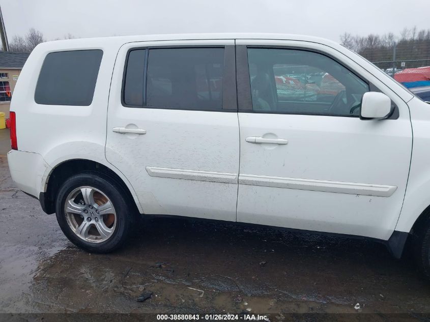 2014 HONDA PILOT EX-L - 5FNYF4H54EB054077