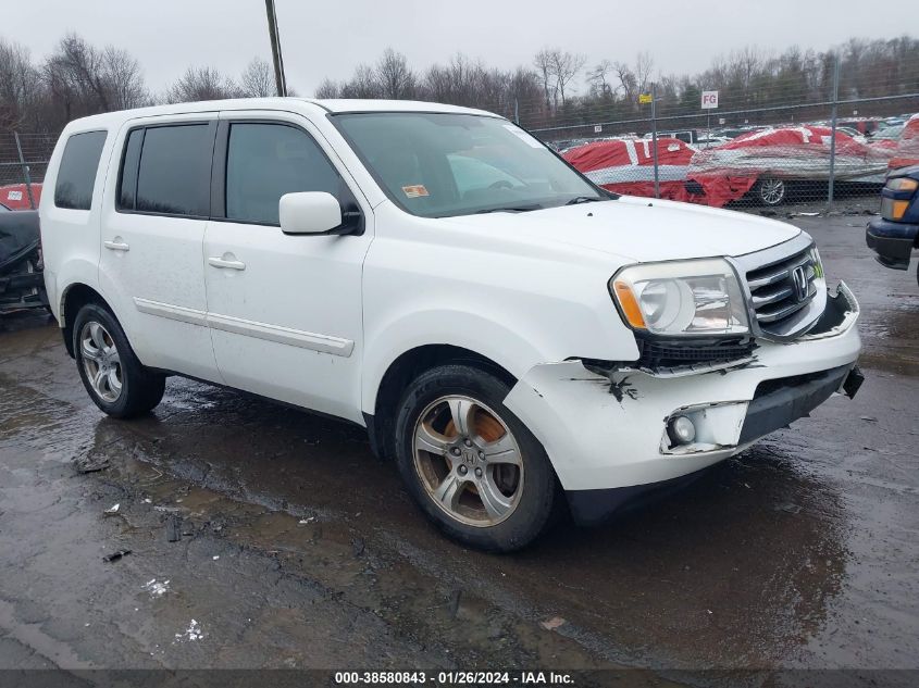 2014 HONDA PILOT EX-L - 5FNYF4H54EB054077