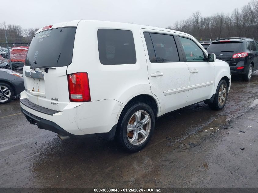 2014 HONDA PILOT EX-L - 5FNYF4H54EB054077
