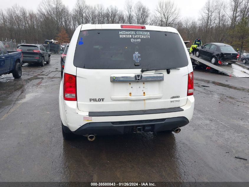 2014 HONDA PILOT EX-L - 5FNYF4H54EB054077