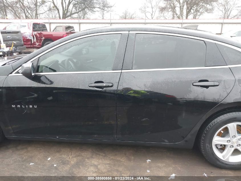 2019 CHEVROLET MALIBU 1LS - 1G1ZB5STXKF185799