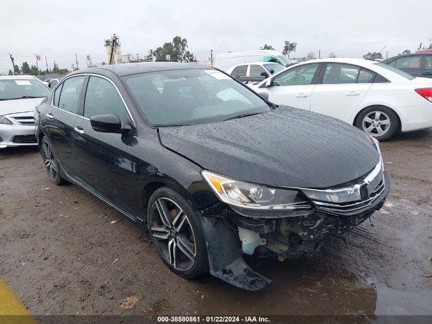 2017 HONDA ACCORD SPORT - 1HGCR2F5XHA18689