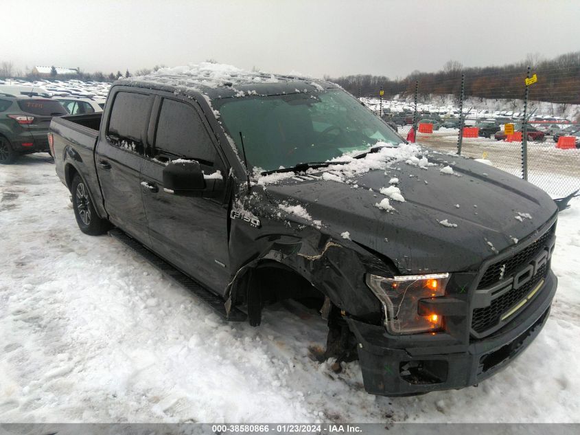 2017 FORD F-150 SUPERCREW - 1FTEW1EP4HFB88398