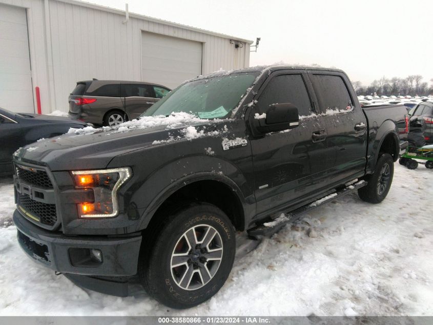 2017 FORD F-150 SUPERCREW - 1FTEW1EP4HFB88398
