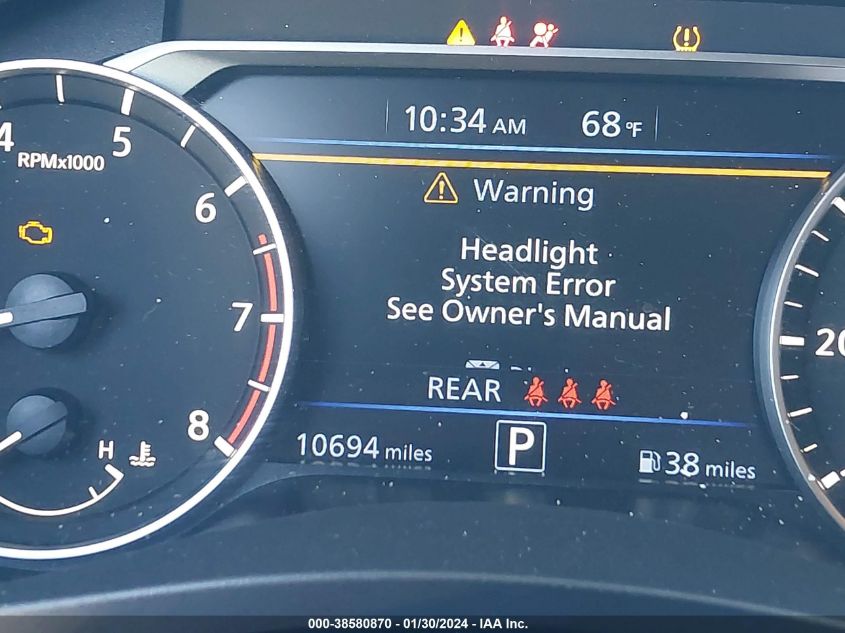 2023 NISSAN ALTIMA SR - 1N4BL4CV5PN401304