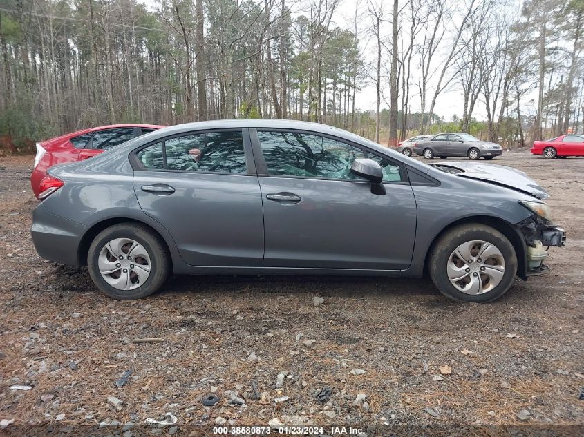 2013 HONDA CIVIC LX - 19XFB2F54DE218359