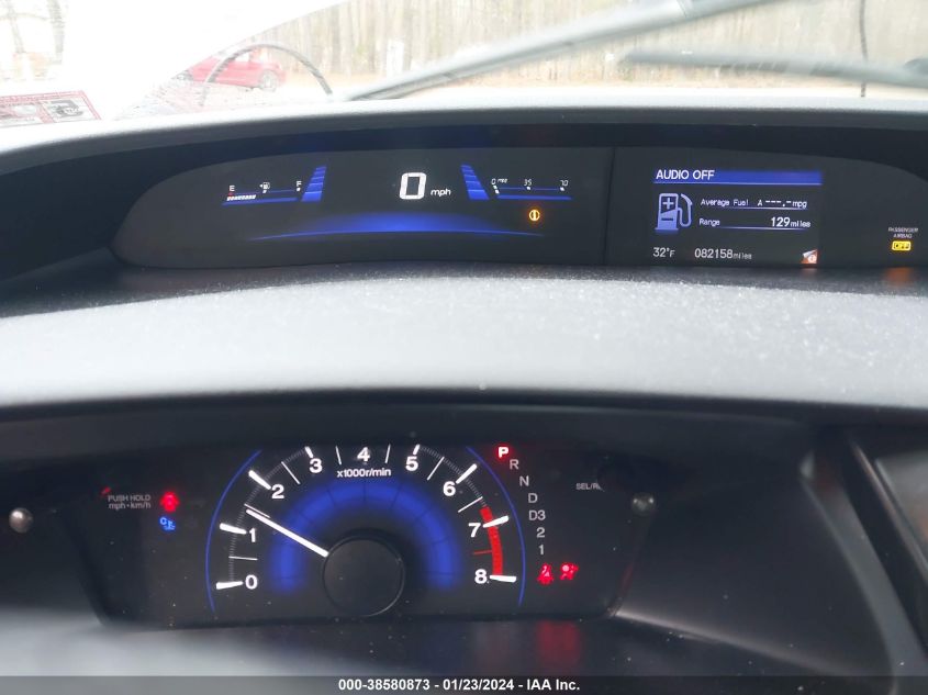 2013 HONDA CIVIC LX - 19XFB2F54DE218359