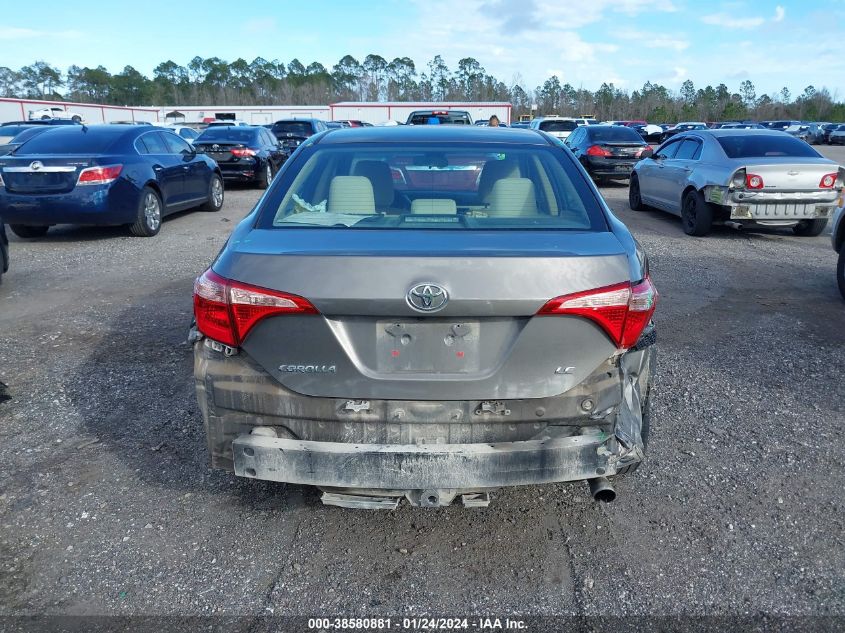 2017 TOYOTA COROLLA LE - 2T1BURHE1HC770808