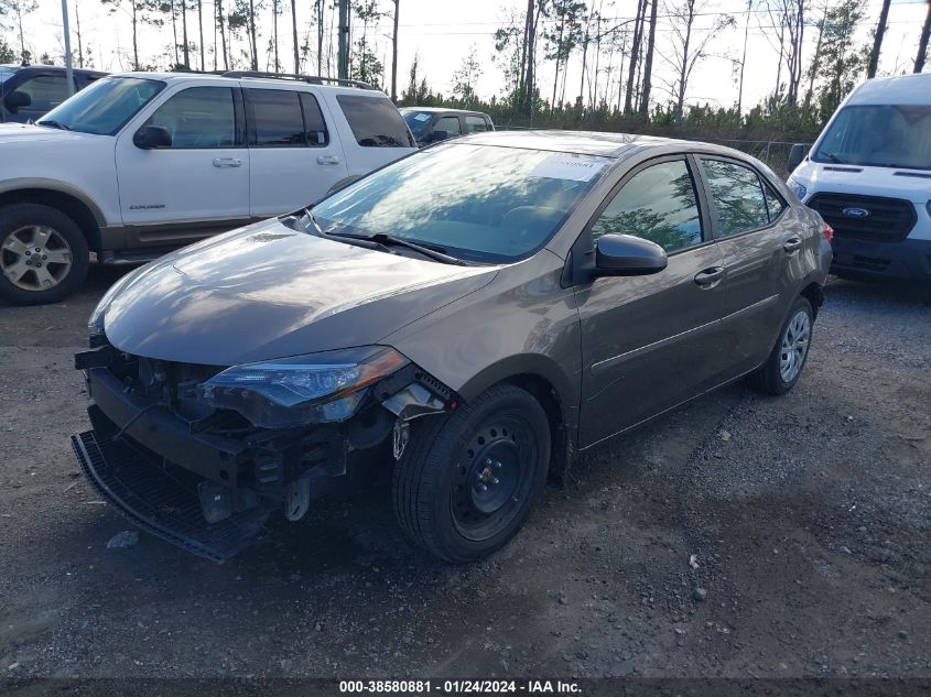 2017 TOYOTA COROLLA LE - 2T1BURHE1HC770808