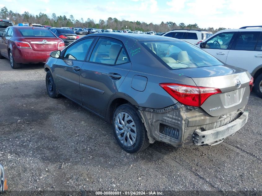 2017 TOYOTA COROLLA LE - 2T1BURHE1HC770808