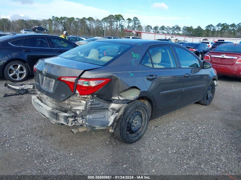 2017 TOYOTA COROLLA LE - 2T1BURHE1HC770808