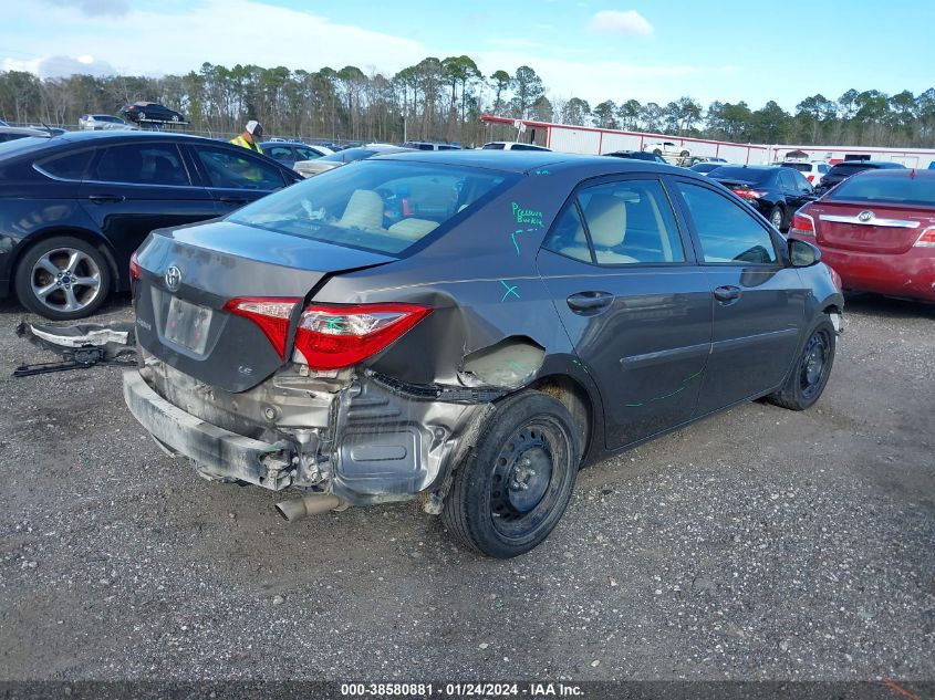 2017 TOYOTA COROLLA LE - 2T1BURHE1HC770808