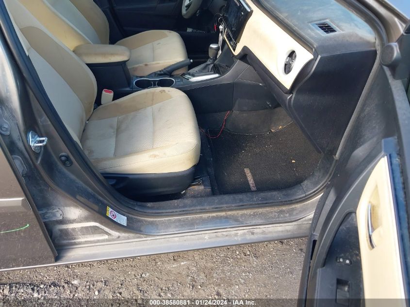 2017 TOYOTA COROLLA LE - 2T1BURHE1HC770808