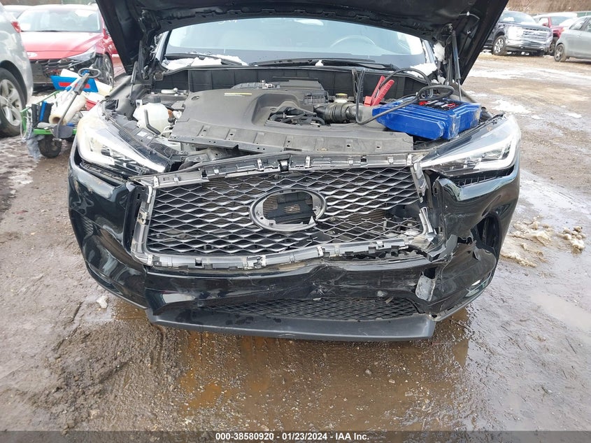 VIN 3PCAJ5CA8MF100602 2021 INFINITI QX50 SENSORY