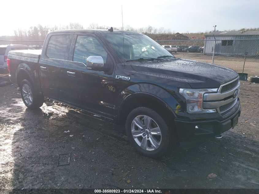 2018 FORD F-150 PLATINUM - 1FTEW1EG0JFD60741