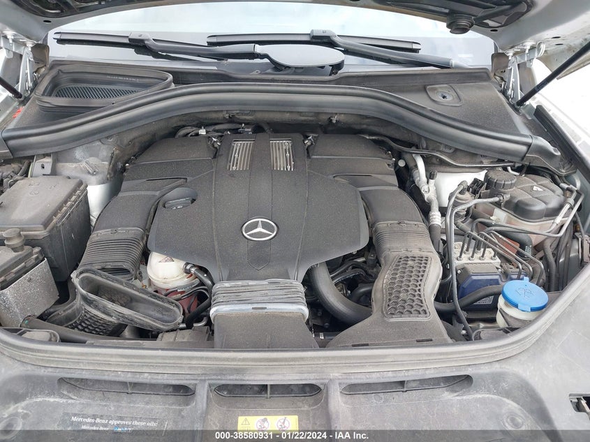 VIN 4JGDF6EE9JB038450 2018 MERCEDES-BENZ GLS 450 4MATIC