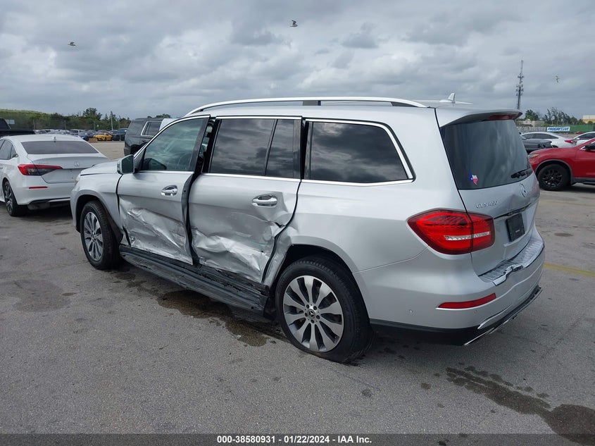 VIN 4JGDF6EE9JB038450 2018 MERCEDES-BENZ GLS 450 4MATIC
