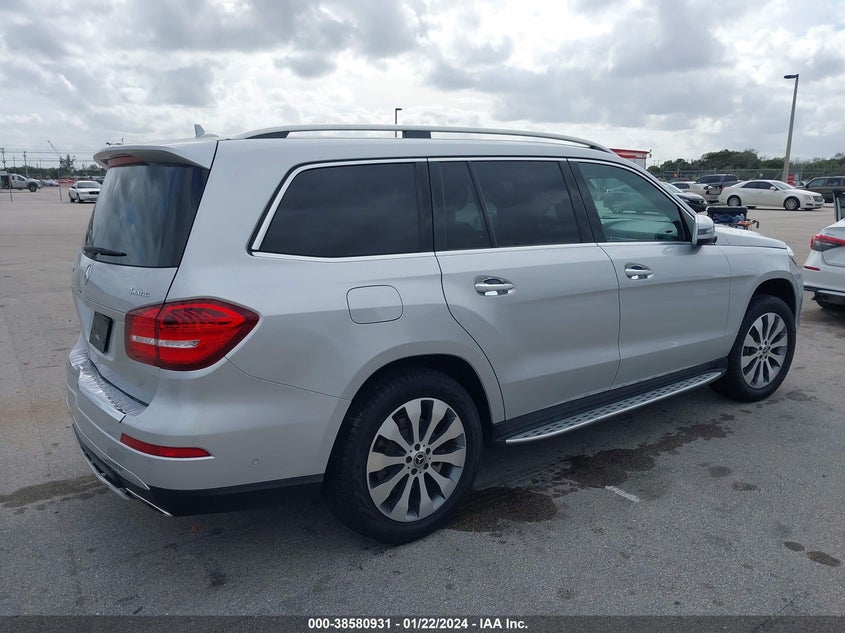 VIN 4JGDF6EE9JB038450 2018 MERCEDES-BENZ GLS 450 4MATIC