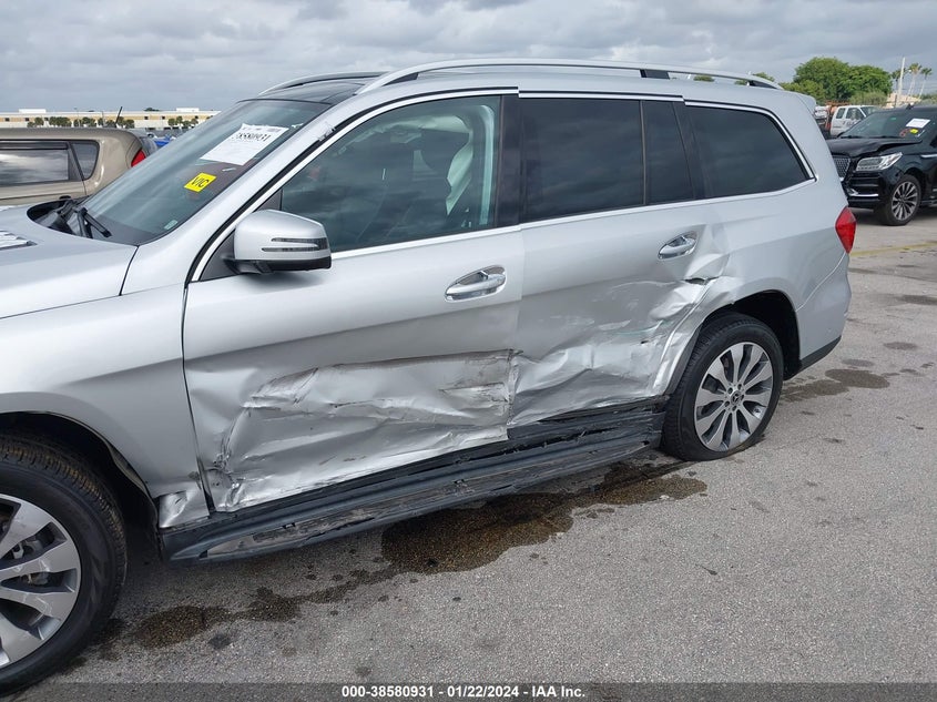 VIN 4JGDF6EE9JB038450 2018 MERCEDES-BENZ GLS 450 4MATIC