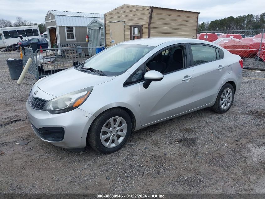 2014 KIA RIO LX - KNADM4A36E6395227