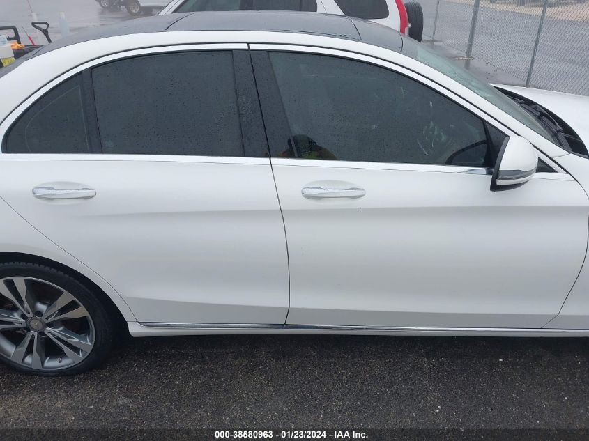 2016 MERCEDES-BENZ C 300 300 - WDDWF4JB9GR158168