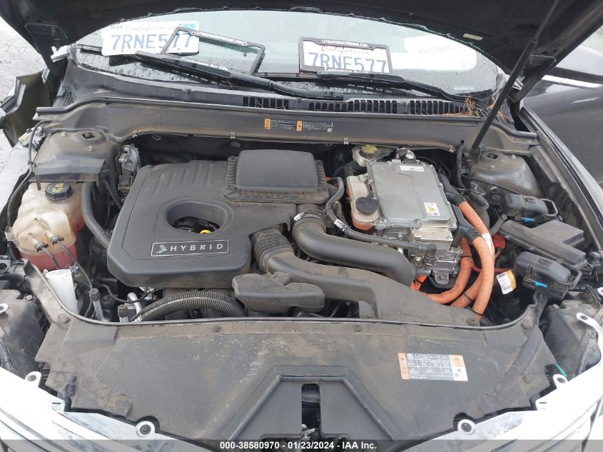 2016 LINCOLN MKZ HYBRID 3LN6L2LU9GR632500