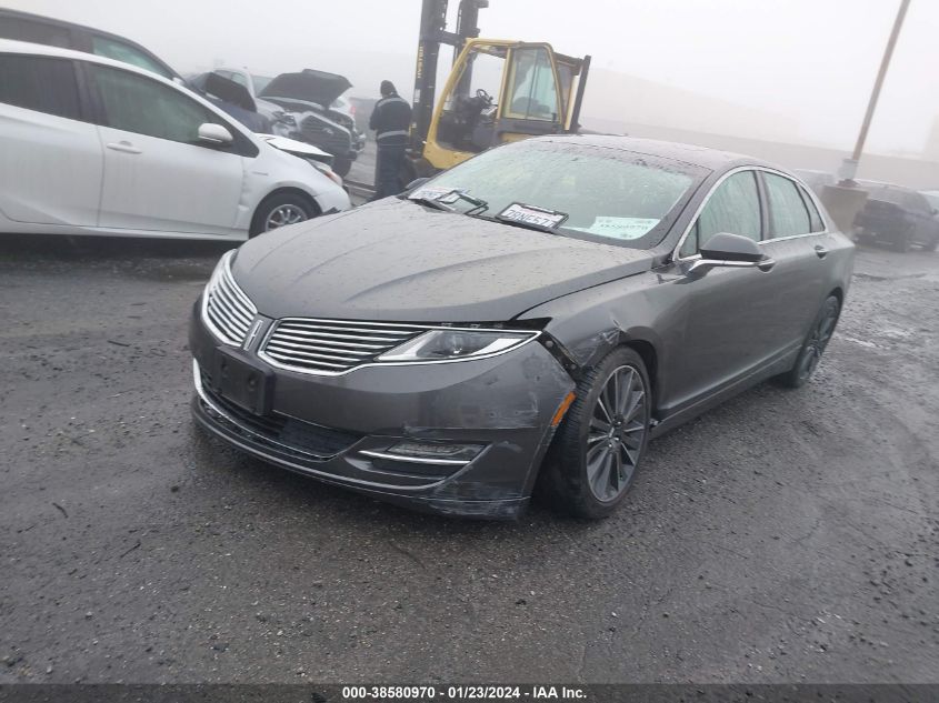 2016 LINCOLN MKZ HYBRID 3LN6L2LU9GR632500