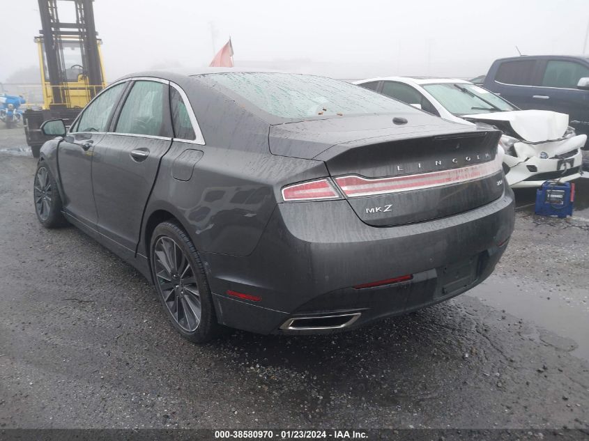 2016 LINCOLN MKZ HYBRID 3LN6L2LU9GR632500