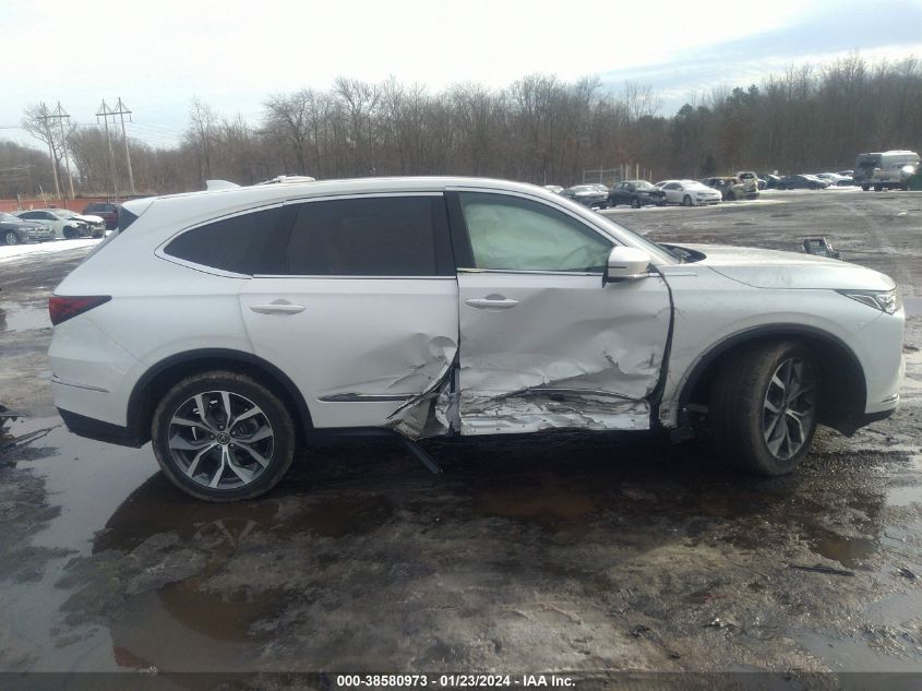 2022 ACURA MDX TECHNOLOGY PACKAGE - 5J8YE1H42NL022767