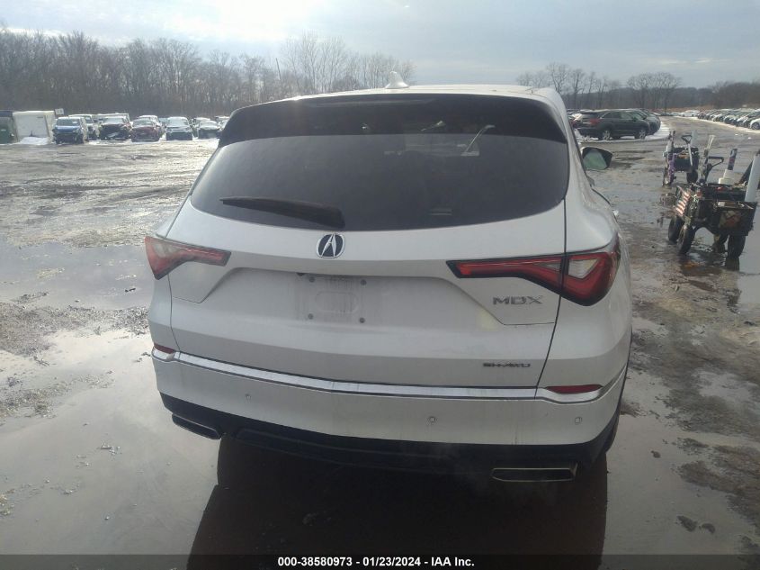 2022 ACURA MDX TECHNOLOGY PACKAGE - 5J8YE1H42NL022767