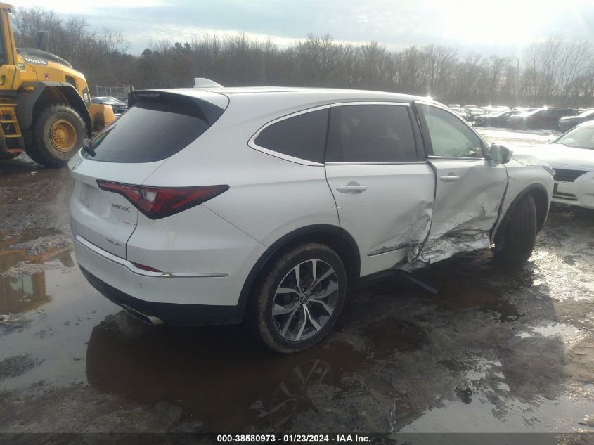 2022 ACURA MDX TECHNOLOGY PACKAGE - 5J8YE1H42NL022767