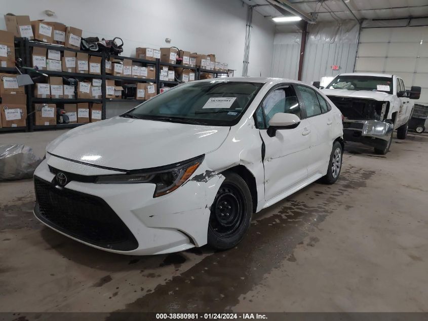 2022 TOYOTA COROLLA LE - 5YFEPMAE4NP378015